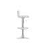 Deen Swivel Upholstered Adjustable Height Counter Stool with Metal Frame-73821763
