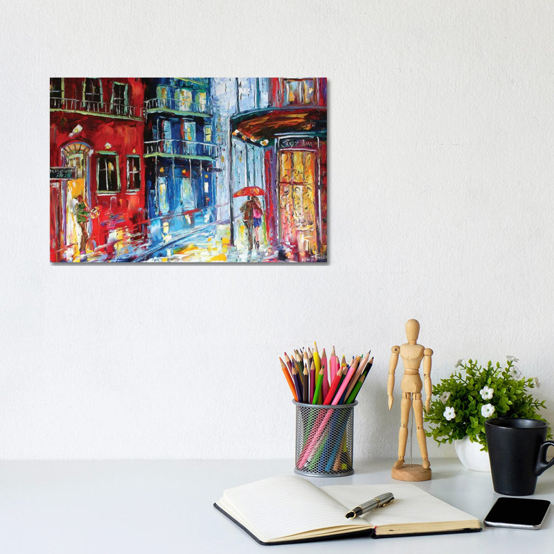 Print New Orleans by Karen Tarlton - Wrapped Canvas Painting, 20.32 cm H x 30.48 cm W