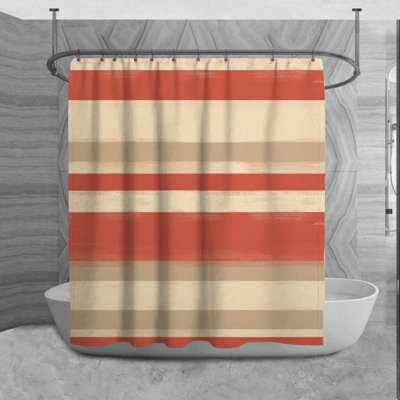 Lazette Microfiber Shower Curtain