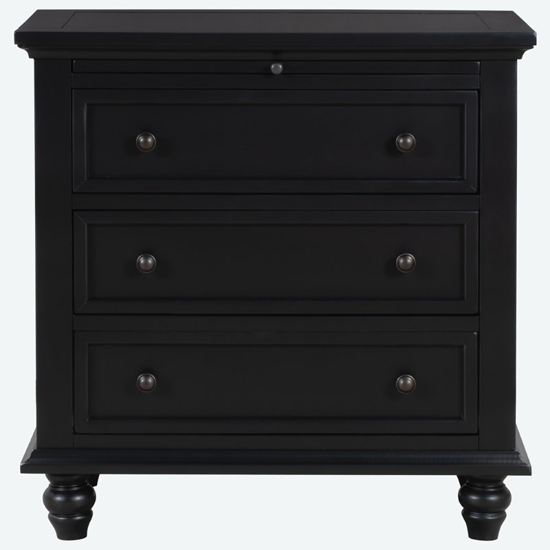 Commode décorative, Noir