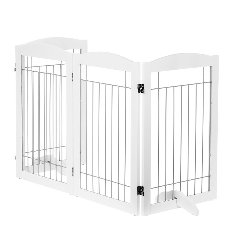 Barrière pour animaux Racine, Blanc