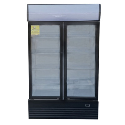 Cooler Depot 48'' W Freestanding 100 Cans (12 oz.) Beverage Cooler with Glass Door — FIN-0018039 | Fridge.com