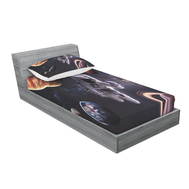 Microfiber Sheet Set, Twin XL Sheet Set with Fitted Sheet