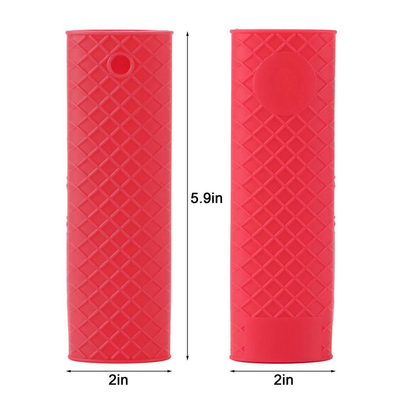 Ensemble de poignées en silicone Gustave, Rouge