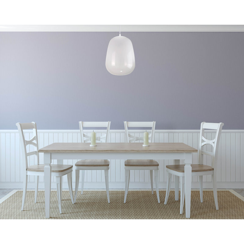 Crestwood 1 - Light Single Pendant, White, Smoky White
