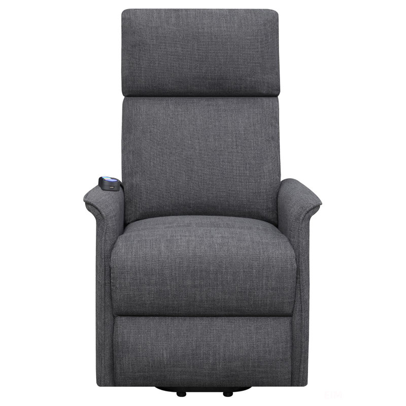 Fauteuil inclinable électrique lève-personne rembourré, Gris