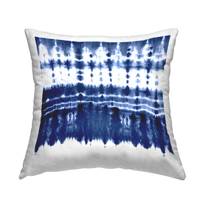 Coussin Vivid Blue Boho Ikat