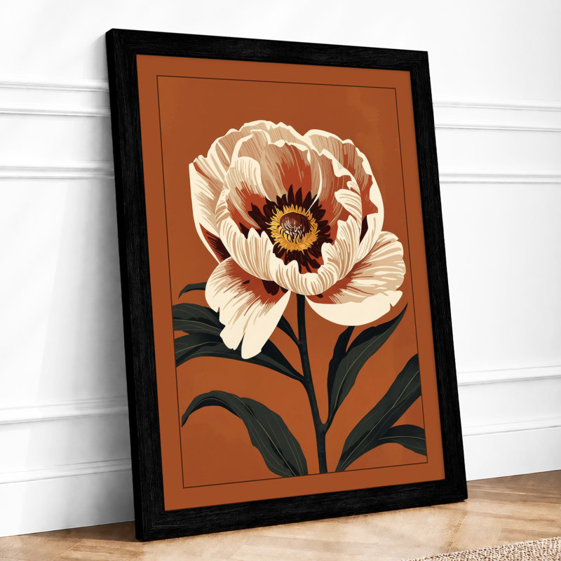 Bloom Botanical - Print, A2 - 59.4 x 42.0 cm, Black