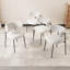Ensemble 4 pièces de table de salle à manger 62,9 pouces-743807606