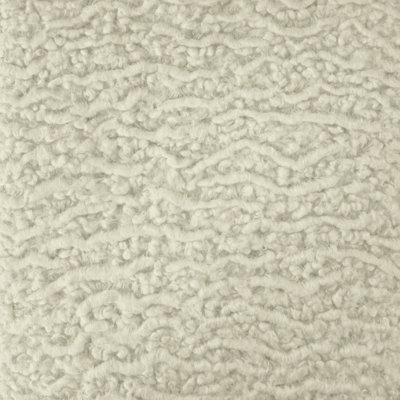 Sherpa Fabric | Boucle Sherpa Fabric with Backing Fabric | Color Ivory