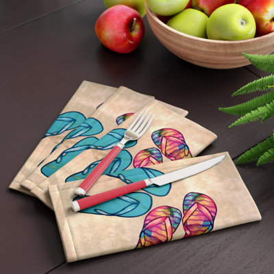 Thaney 4 Piece Napkin Set
