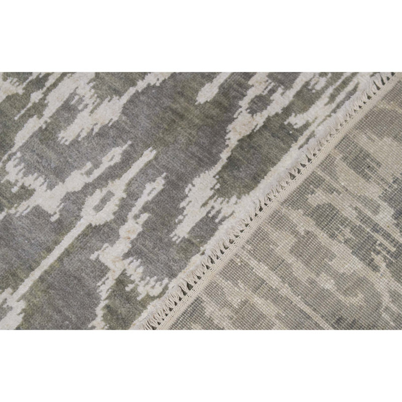 Wool Ikat Area Rug