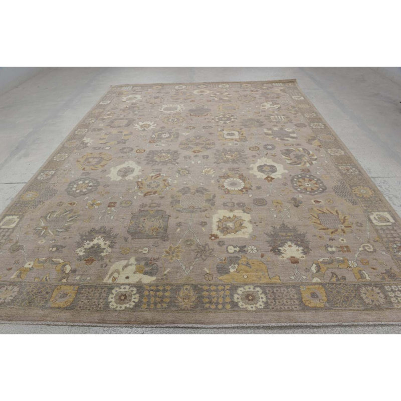 Tapis contemporain noué à la main Dover