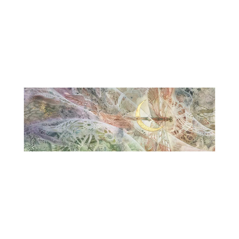 Convergence VI by Stephanie Law - Panoramic Print on Canvas, Wrapped Canvas, 40.64cm H x 121.92cm W x 1.91cm D