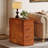 End Side Table with 2 Drawers, No Assembly Required