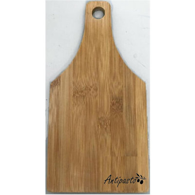Bamboo With "Antipasto" Engraved Cutting Board