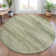 Machine Washable Indoor/Outdoor Xhevrie Aloe Rug