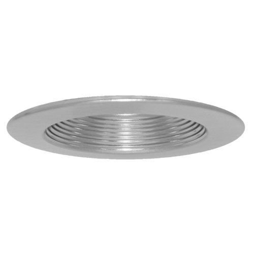 Garniture encastrée 4" chicanes, Nickel