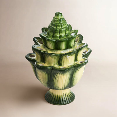 Green Ceramic Table Vase