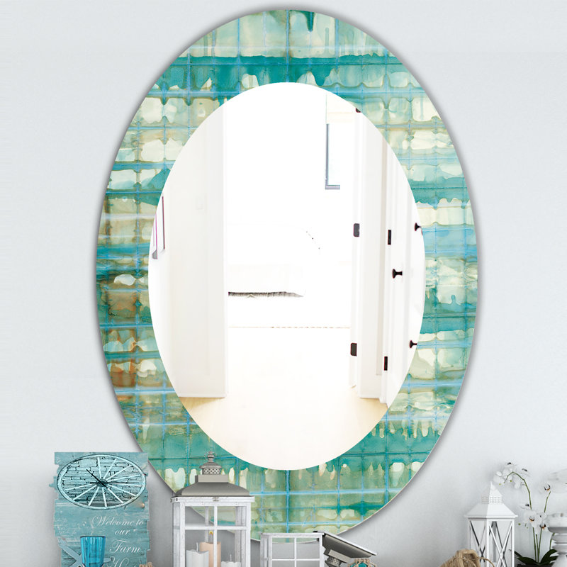 Miroir d'appoint Watercolor, H 31,5 po x l 23,7 po
