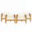 Outdoor Acacia Wood Club Wooden Armchair-1641544248