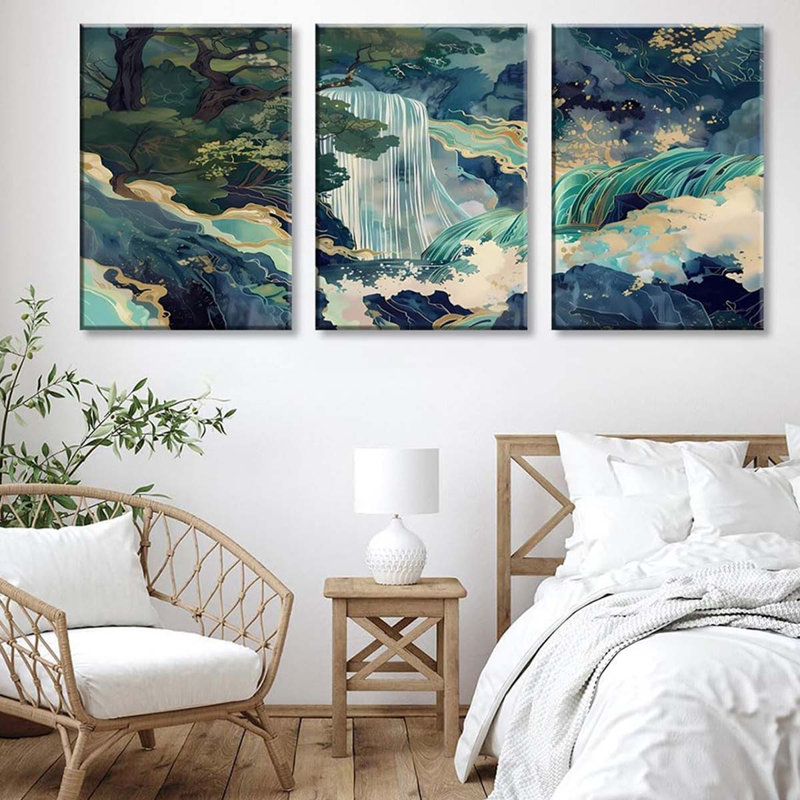 3 Piece Wrapped Canvas Print