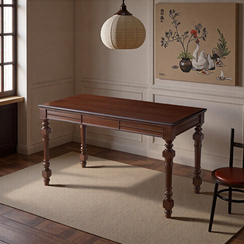 Table de salle à manger et bureau Elegant And Retro, 29,92 po H x 55,11 po L x 31,49 po l