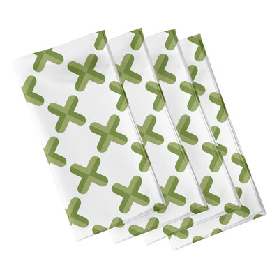 Lado Polyester Geometric Square Napkin