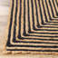 Tapis d'intérieur en jute tressé à la main Onley-1463227119