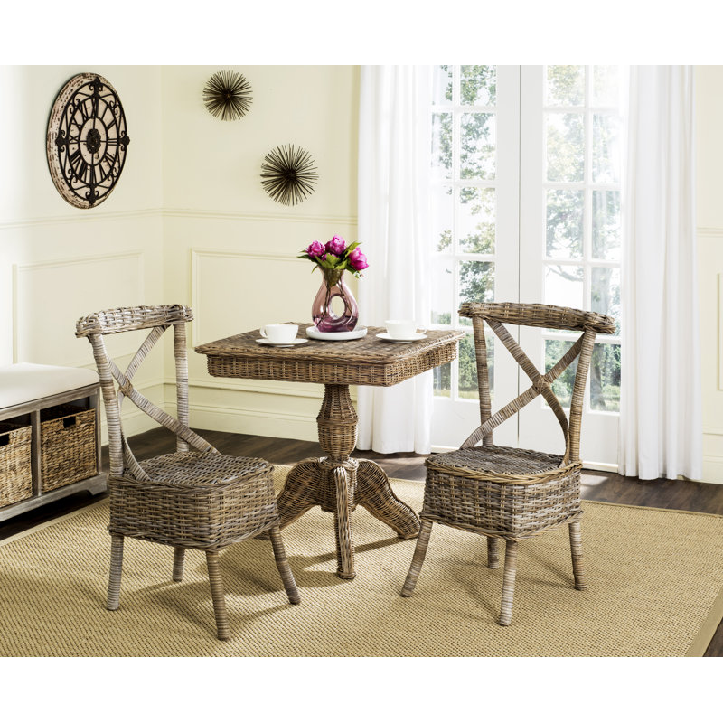 Chaise d’appoint cross back Sephina, Gris