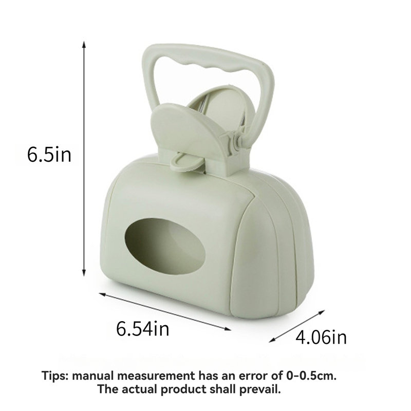 Cueilleur de crottes d'extérieur portable, Vert