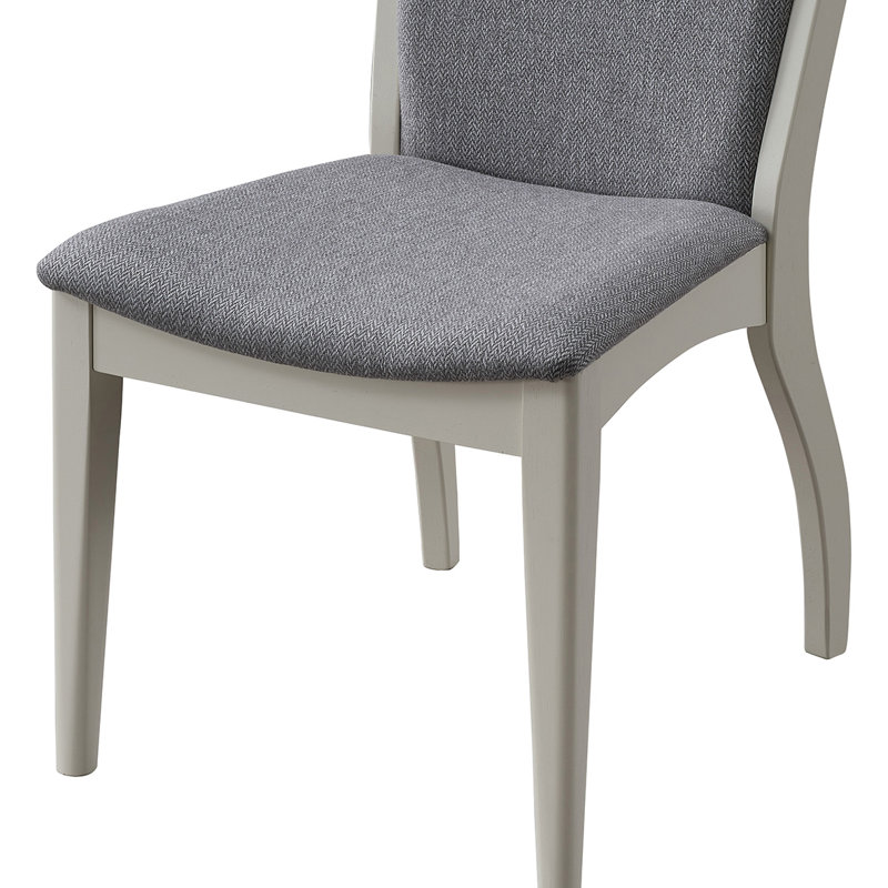 Badgery 37.2" H Upholstered Solid Wood Dining Chair