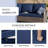 Jahtavious 77.6'' Wide Straight Wicker Patio Sofa with Cushions-1193291185