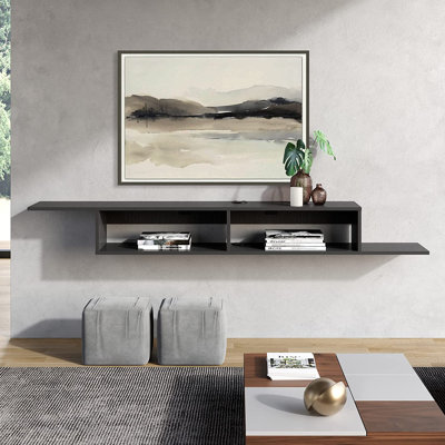 Zyra Floating TV Stand for TVs up to 75" by Ebern Designs