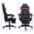 Adults Ergonomic Racing Style High Back Computer Chair with Footrest Headrest and Lumbar Support-53046272