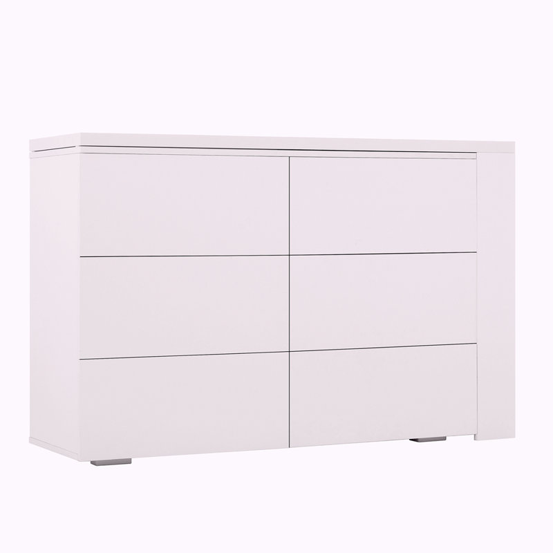 Table multifonctionnelle à six tiroirs, bureau amovible, trois compartiments de rangement et six pompes