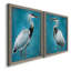 «Great Blue Heron I», ensemble de 2 peintures sur toile encadrées-950255324-950255327