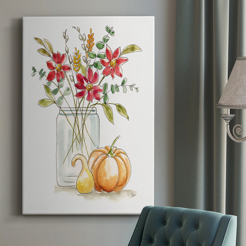 Simple Harvest I - reproduction sur toile tendue, H 18 po x l 12 po x P 1,5 po