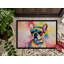 French Bulldog Hippie Dawg Doormat-410127967