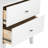 Breux 24.75'' W Nightstand, Mid-Century Modern 2 Drawer Nightstand, Bedside Table, Contemporary Bedroom Furniture, 24.75"W x 25"H x 16"D, White-1172476694