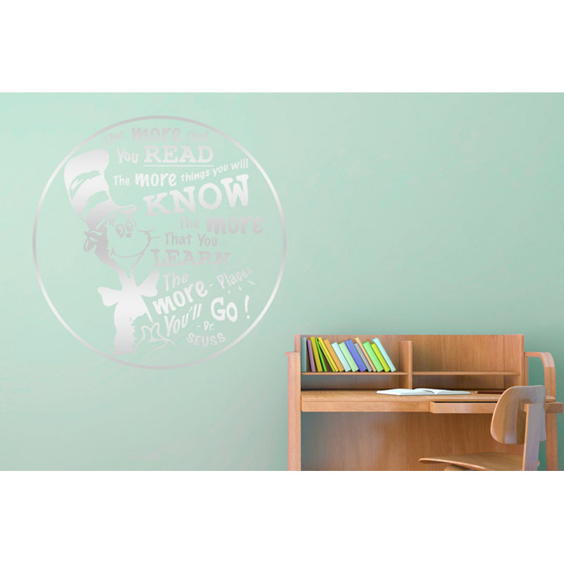 Non-Wall Damaging Wall Decal, Shiny Silver