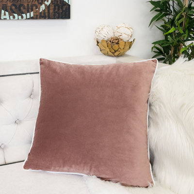 Velvet Reversible Throw Pillow