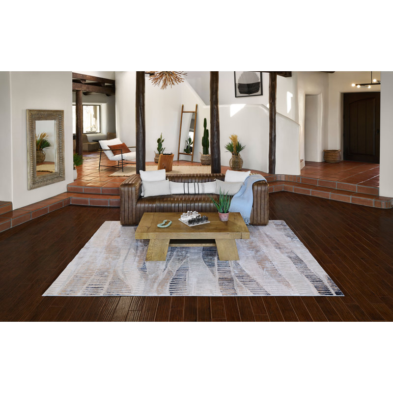 Briar Grey Rug, Rectangle 5'1" x 7'7"