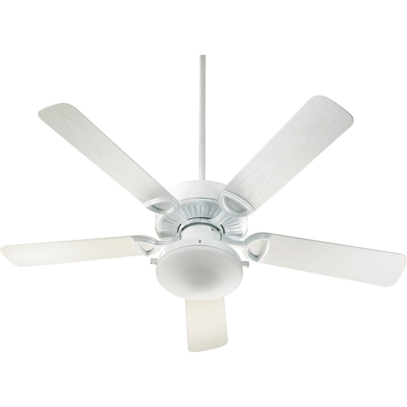 Wojtowicz 52'' Ceiling Fan with LED Lights, White