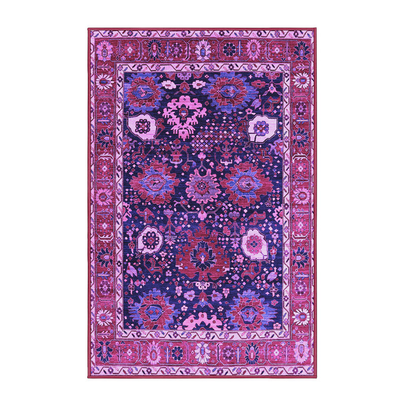 Oriental Indoor Rug, Rectangle 6' x 9'