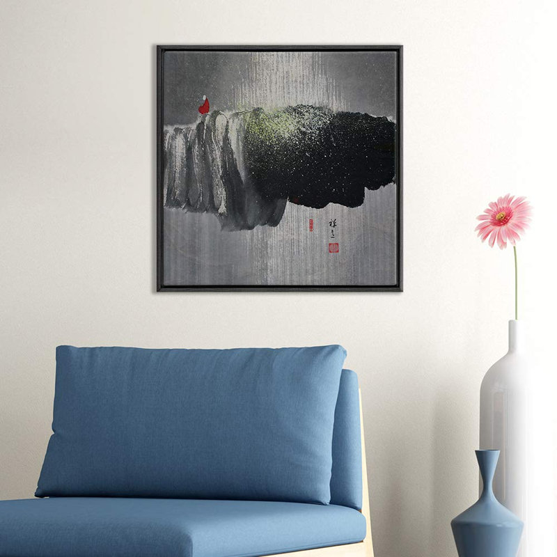 " Zen Monk ", 24" H x 24" W