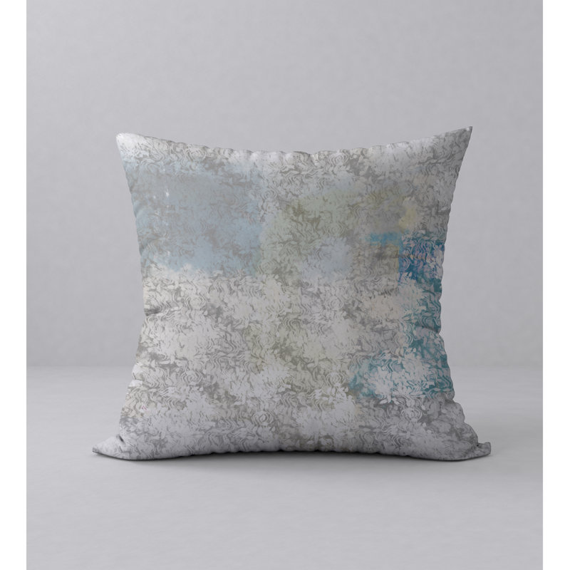 Abstract Reversible Throw Pillow, 20" x 20"