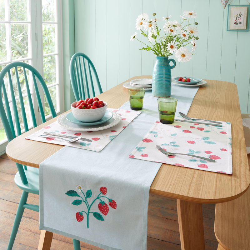 Strawberry Garden Placemat Pack of 4