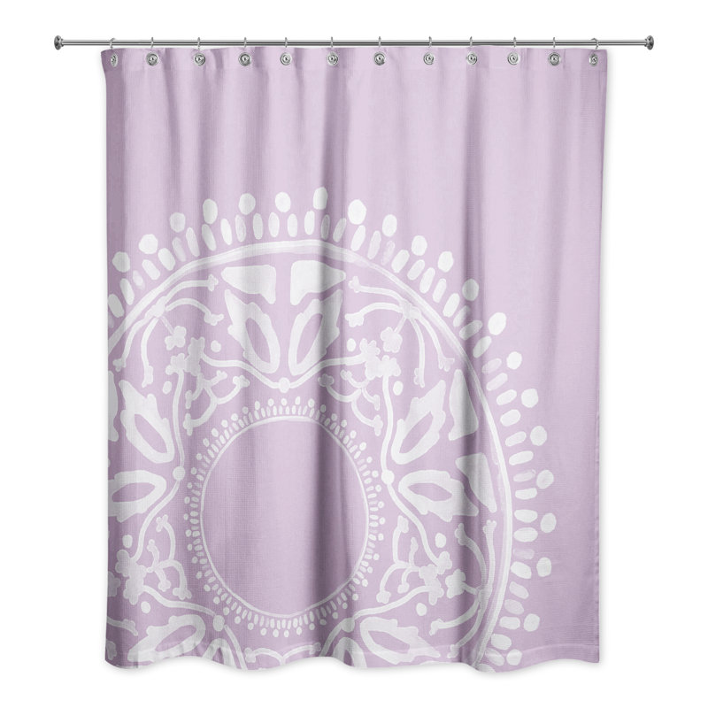 Rideau de douche Arlowe, Mauve