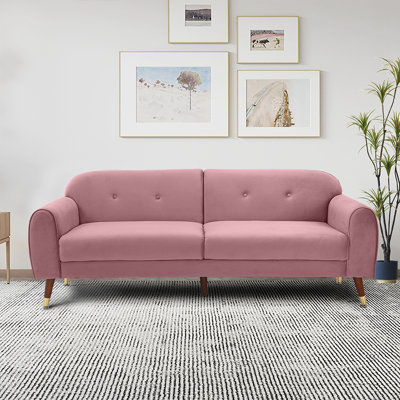 75.5'' Velvet Sofa